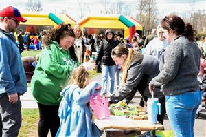 Participants enjoying Bunny Trail 2025