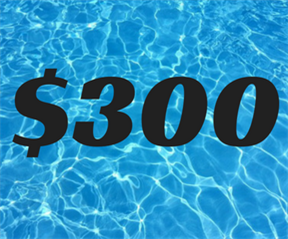 $300 Pool Membership Gift Certificate
